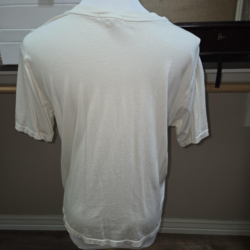 Sundry Off-White Tee - Picture 3 of 6